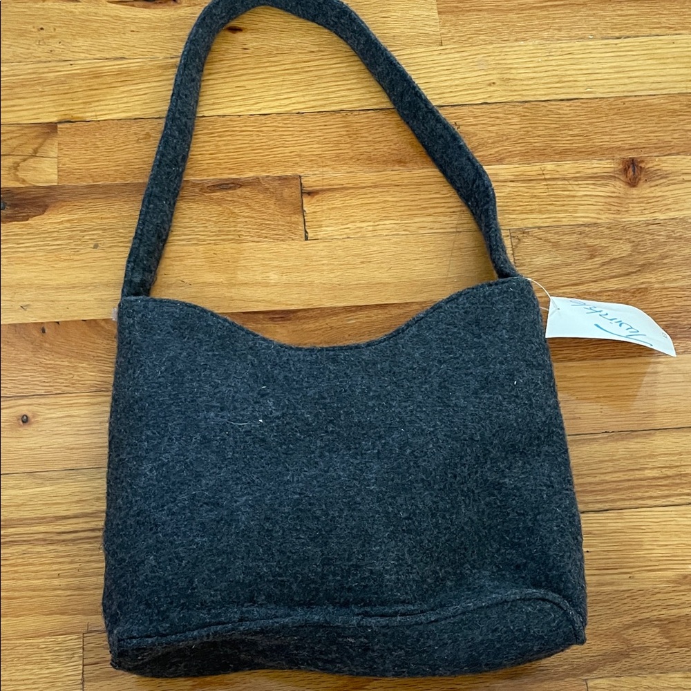 Elegant Charcoal Shoulder Bag